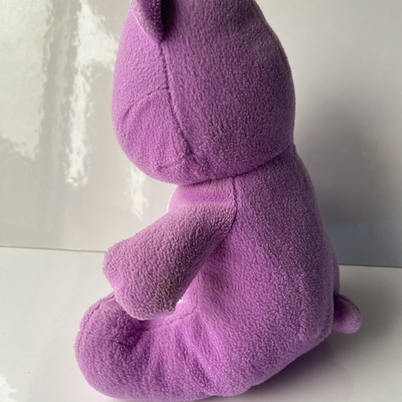 Care Bear 2002 vintage lavender plush 9” - Picture 6 of 7